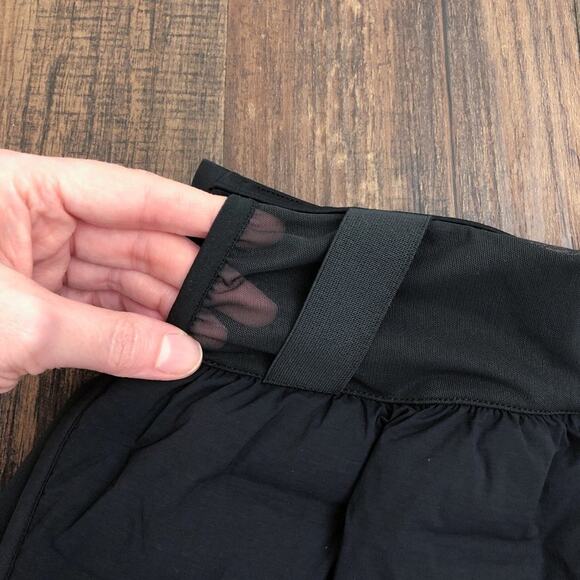 Adidas X-City Padded Running Short High Rise Drawstring Pockets 4" Size XS Black - Picture 8 of 15